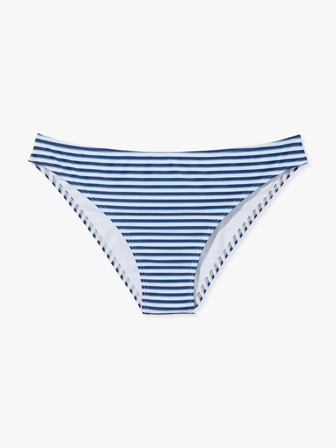 Coastal Bottom | White Sailing Stripe