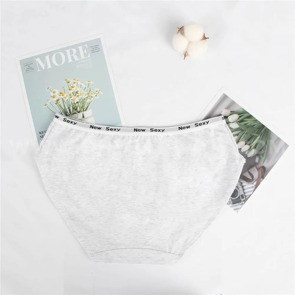 Comfort Ultra-Soft Lace Edge Ladies Cotton Underwear