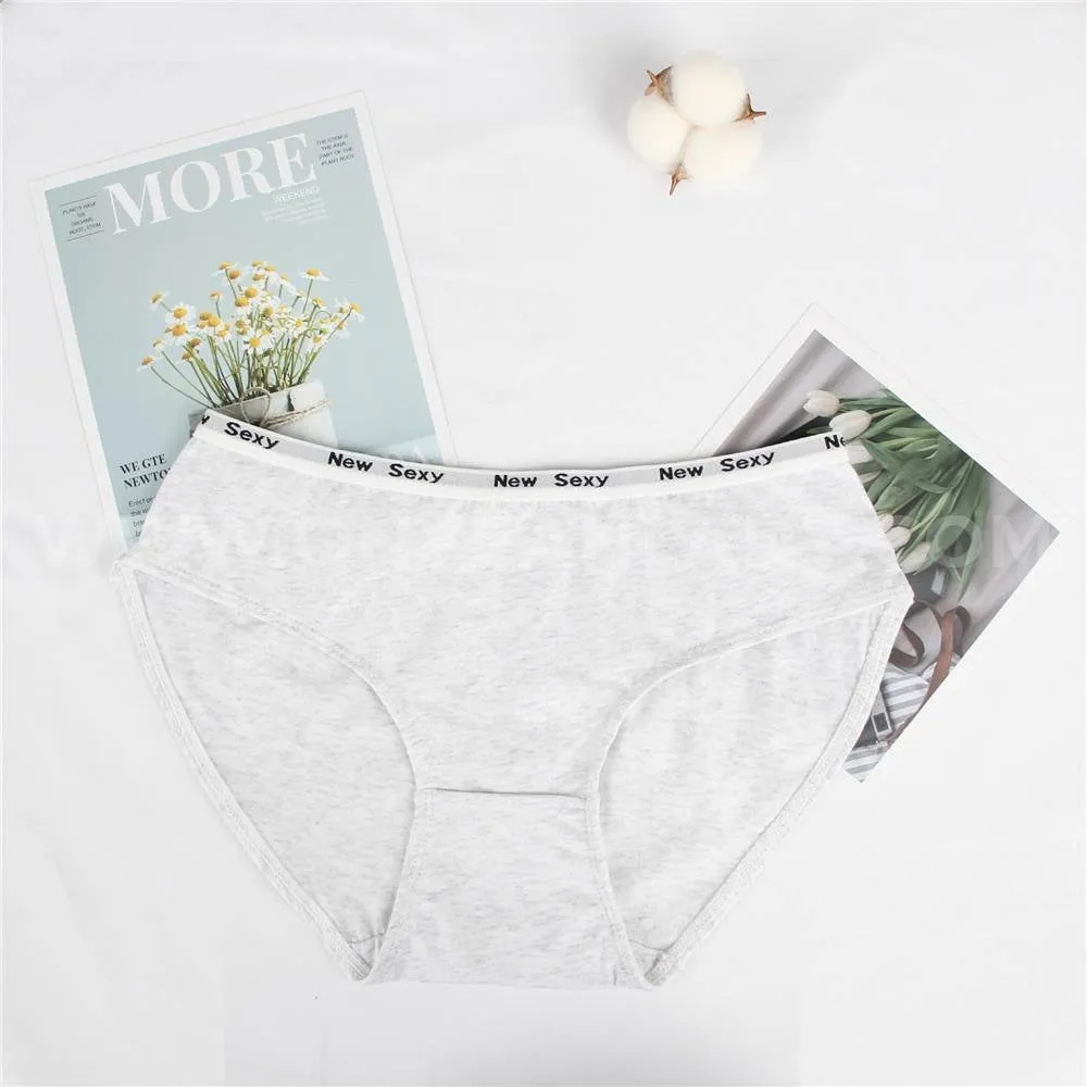 Comfort Ultra-Soft Lace Edge Ladies Cotton Underwear
