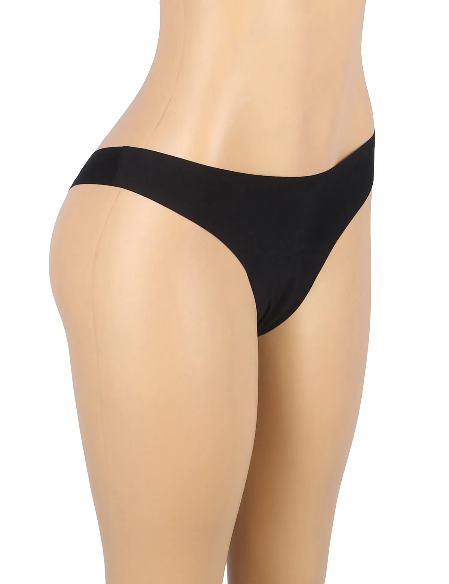 Copy of Black Seamless Ice Silk Four Layers Leak-Proof Period Egypt Thong