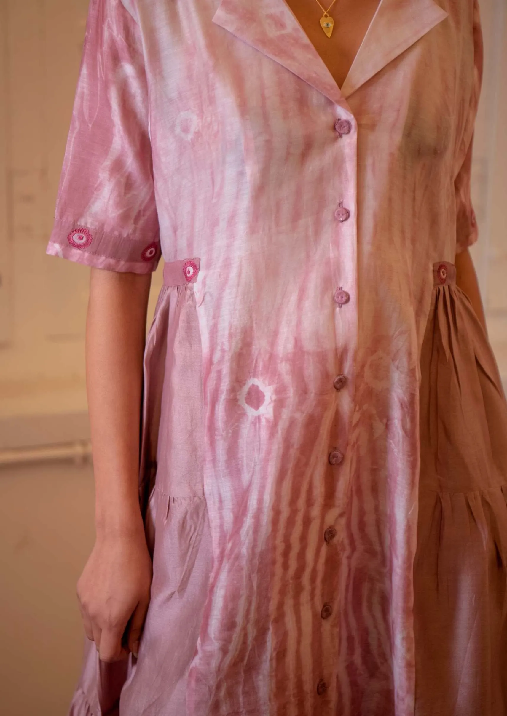 Coral Rust Dress