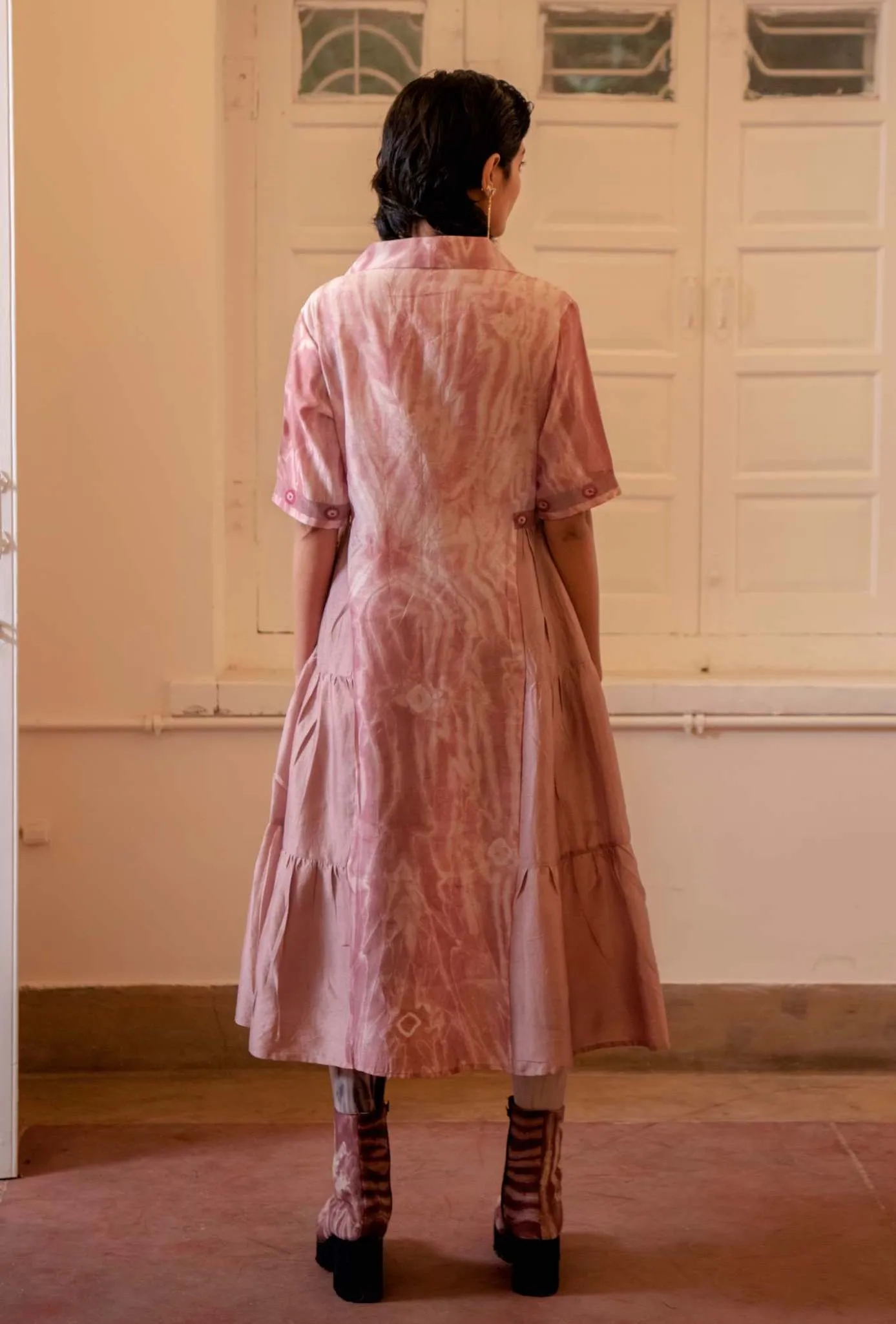 Coral Rust Dress