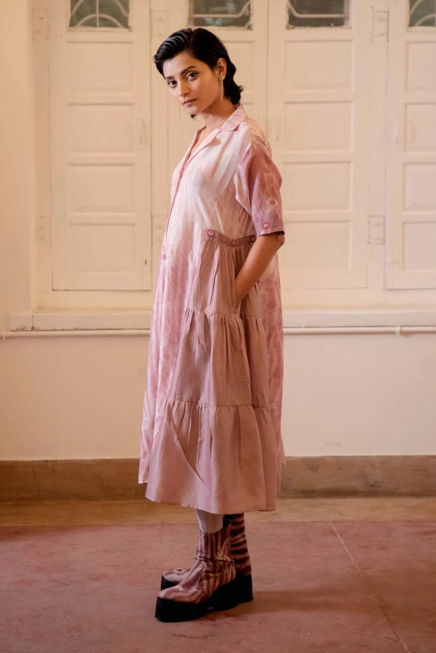 Coral Rust Dress