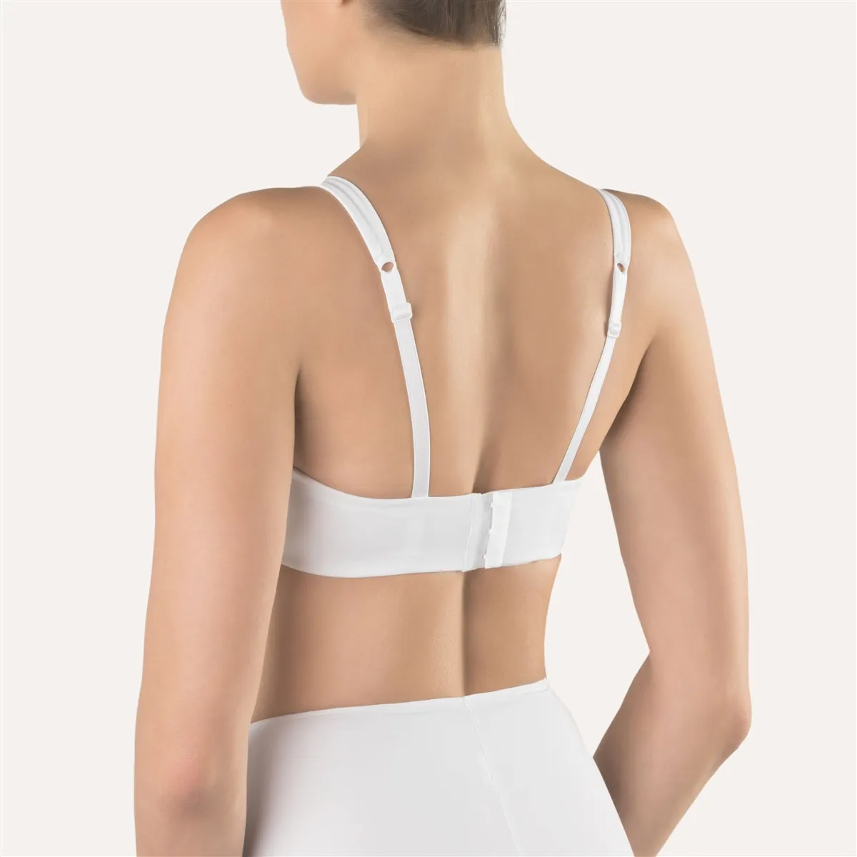 Cotton Club Claretta Bra - White