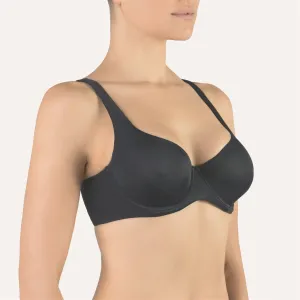 Cotton Club Graziella Full Cup Bra - Black