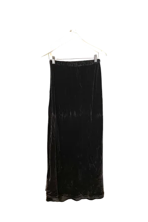 CP Shades Tanya Velvet Skirt in Carbon