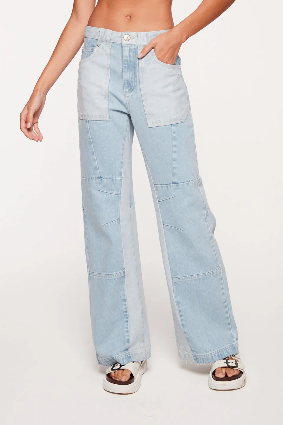 Cutout Jeans On The Inside Out