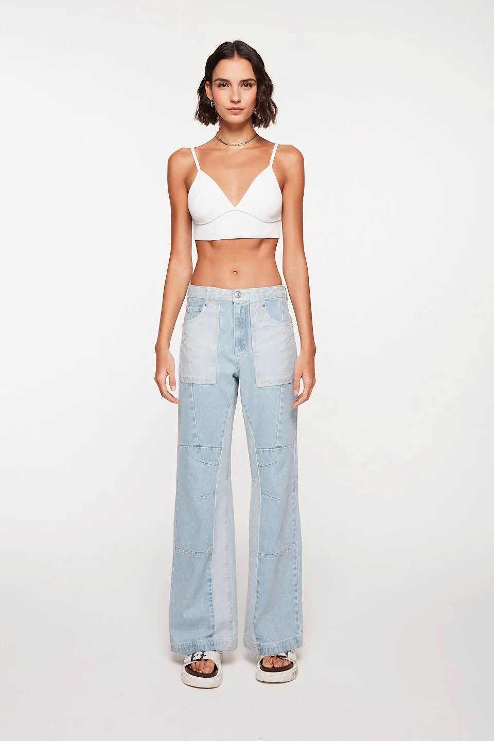 Cutout Jeans On The Inside Out