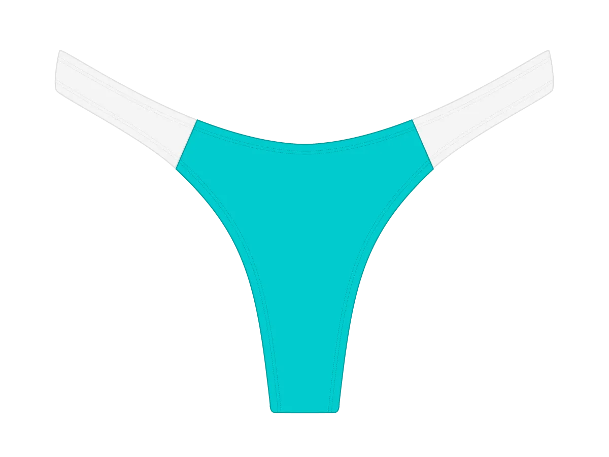 Cyan Blue Diver bottom II