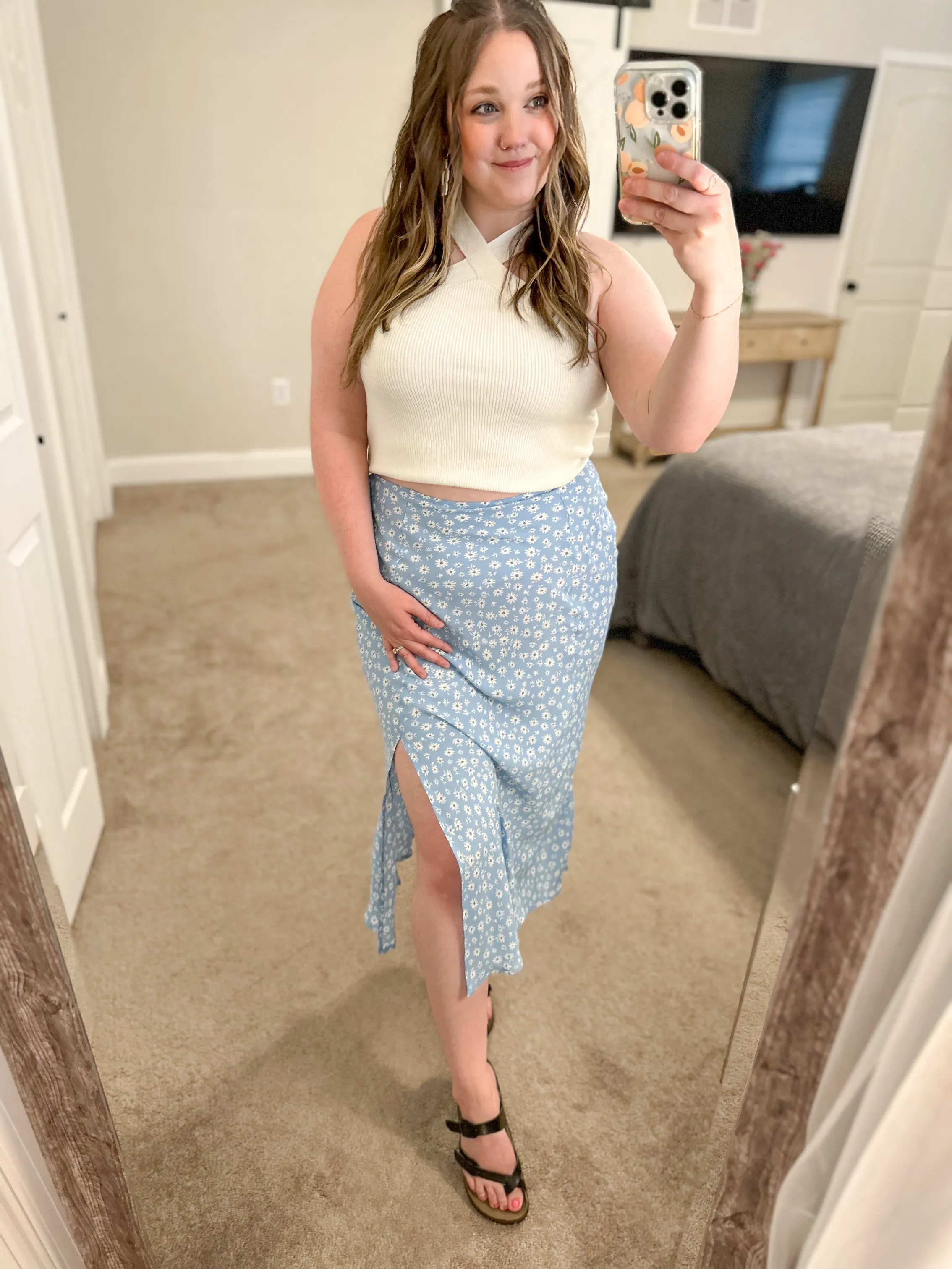 Day Date Midi Skirt