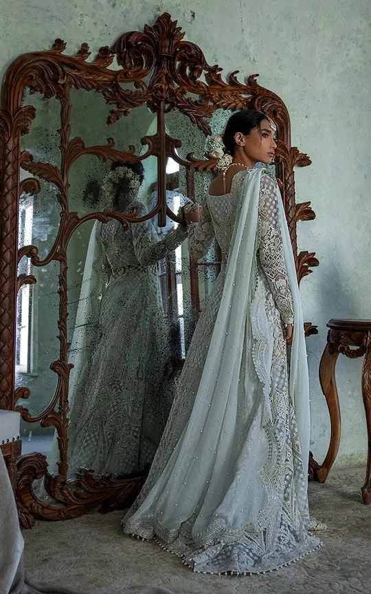 Designer White Embroidered Lehenga For Bride #BN1250