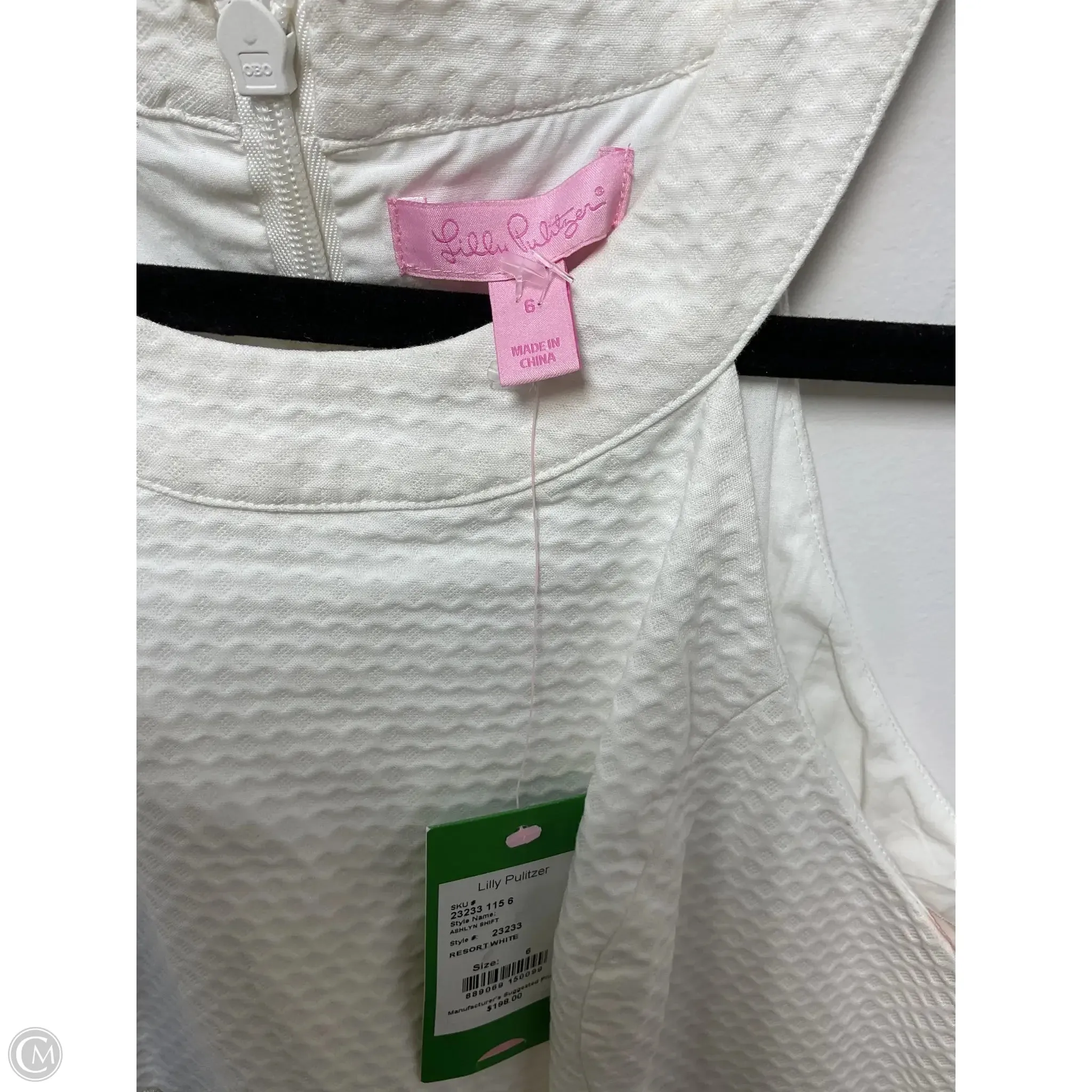 Dress Designer By Lilly Pulitzer In Ivory, Size: S