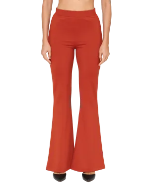 Eclipse Flare Pants - Crimson Flame