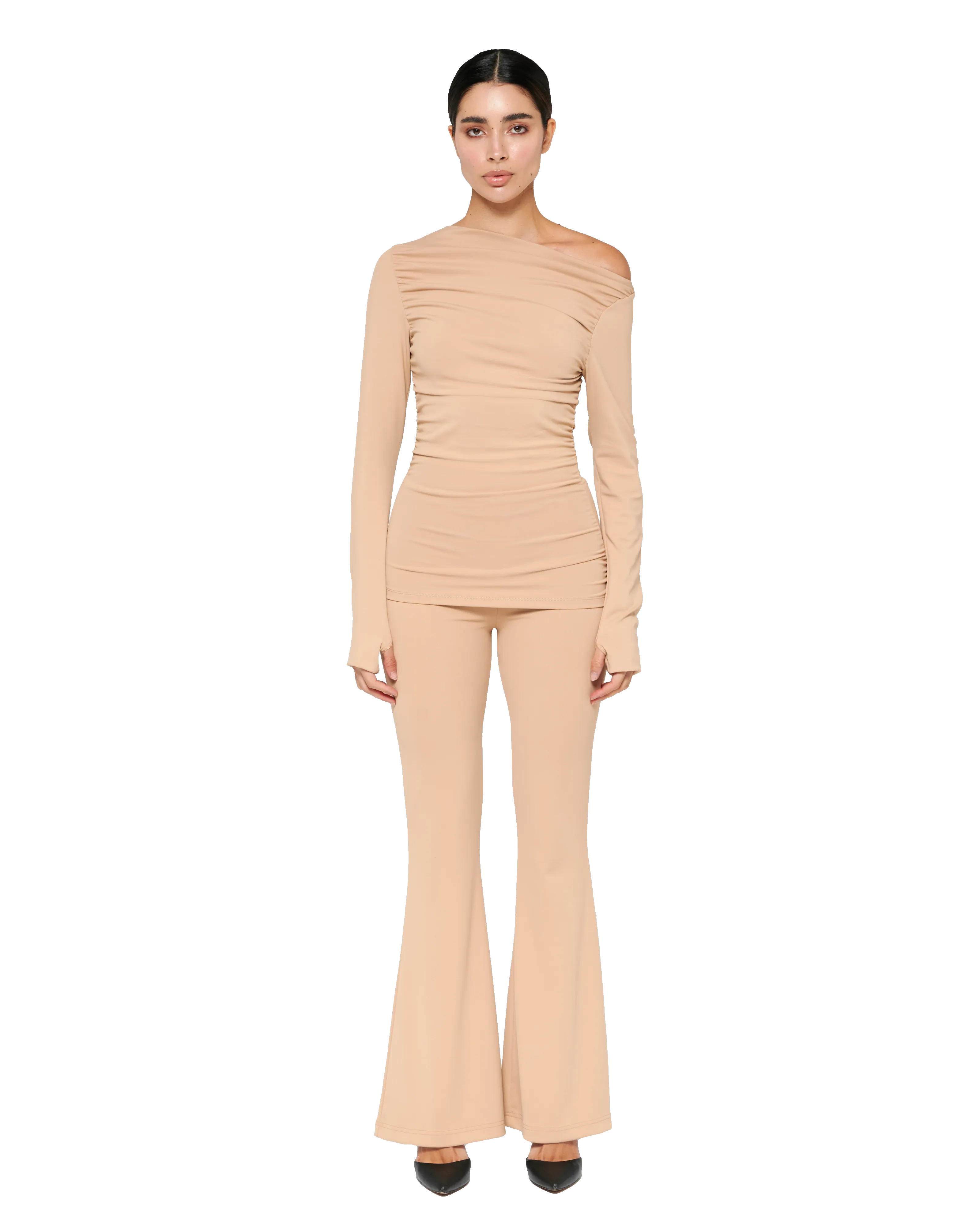 Eclipse Flare Pants - Desert Sand