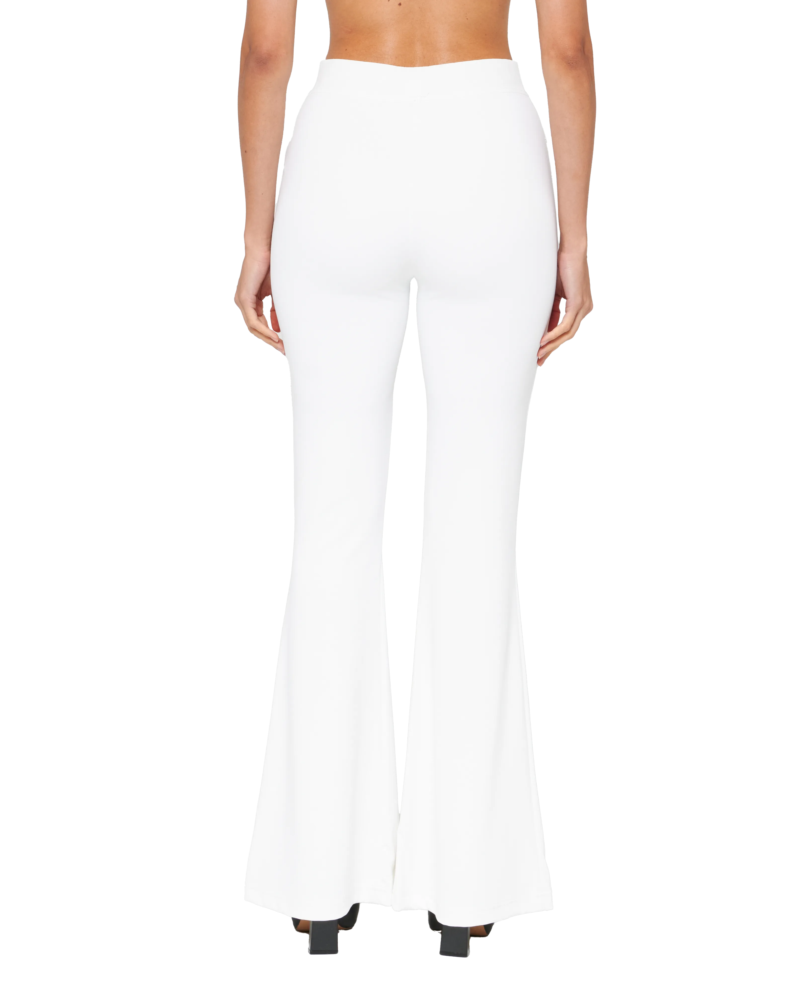 Eclipse Flare Pants - Ivory Whisper