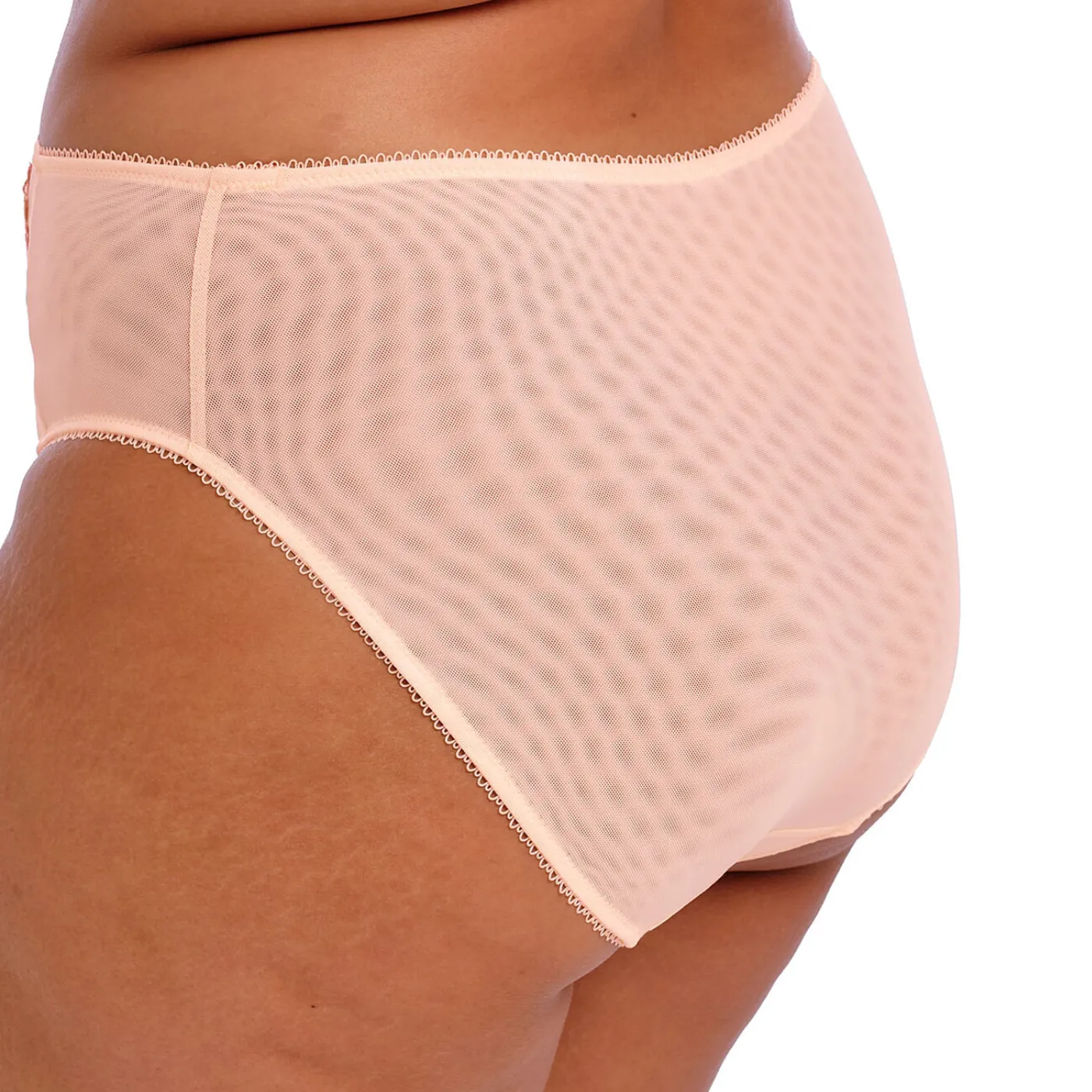 Elomi Himari High Leg Brief | Peach Whisper