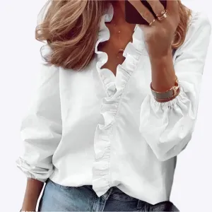 Elspeth - Modern Elegant Cut Woman's Blouse