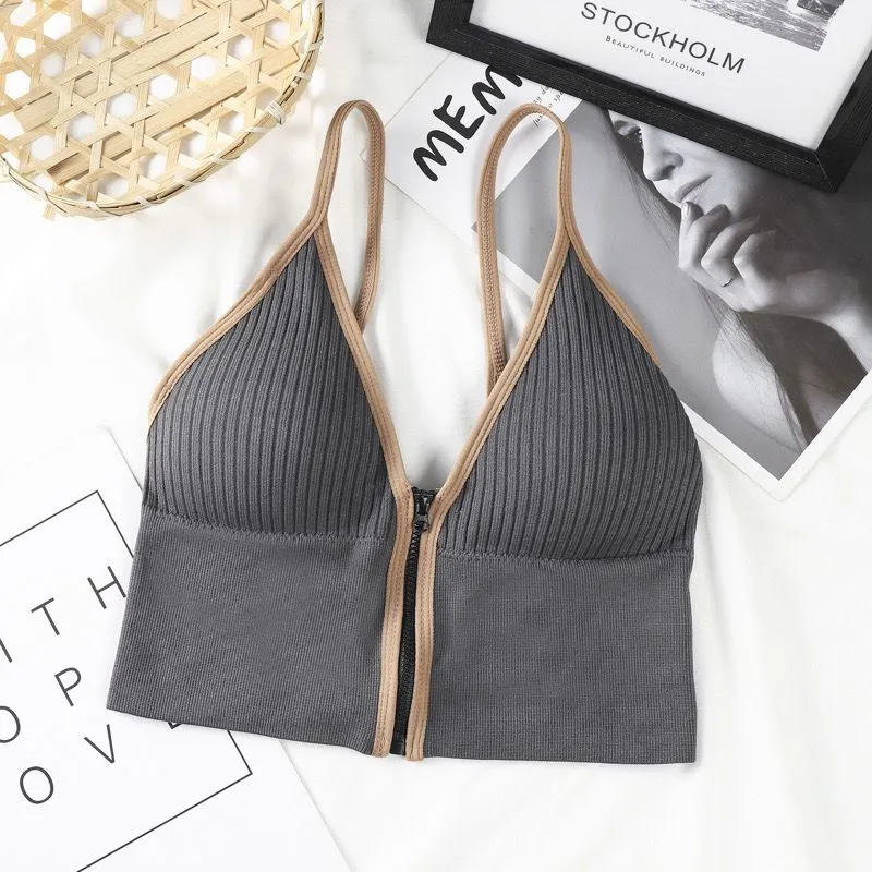 Emery Zipper Cami Top