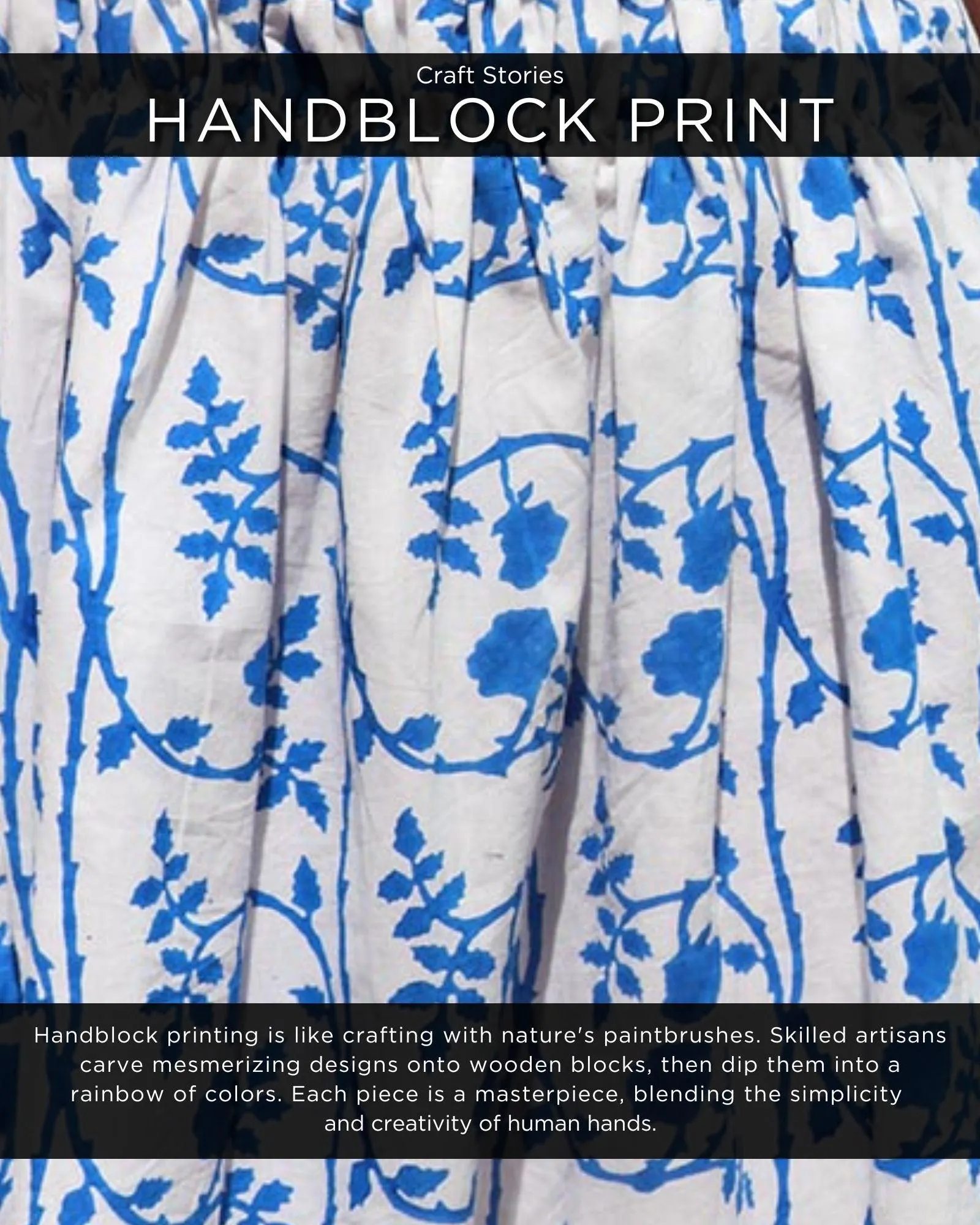 Estelle Handprinted Cotton Kurta Set - WITC