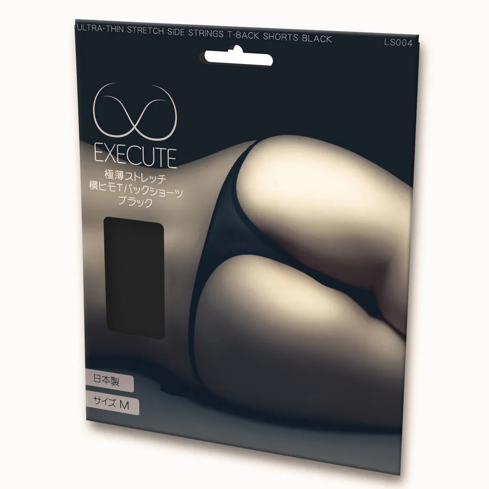 EXECUTE 極薄透視綁帶丁內褲