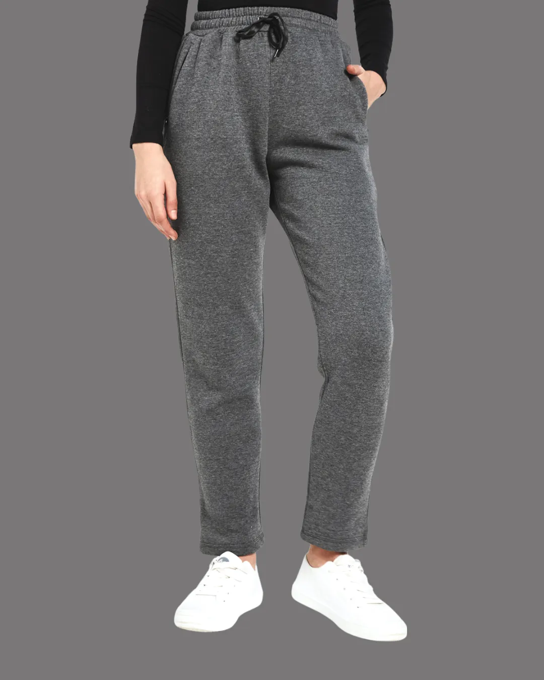 FLEECE BOTTOM -ANTHRA , BLACK, HEATHERGREY, GREEN