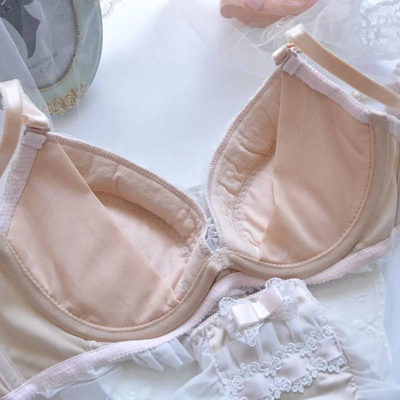 Flirty Coquette 2-Piece Satin Lingerie Set