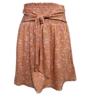Floral Mini Skirt