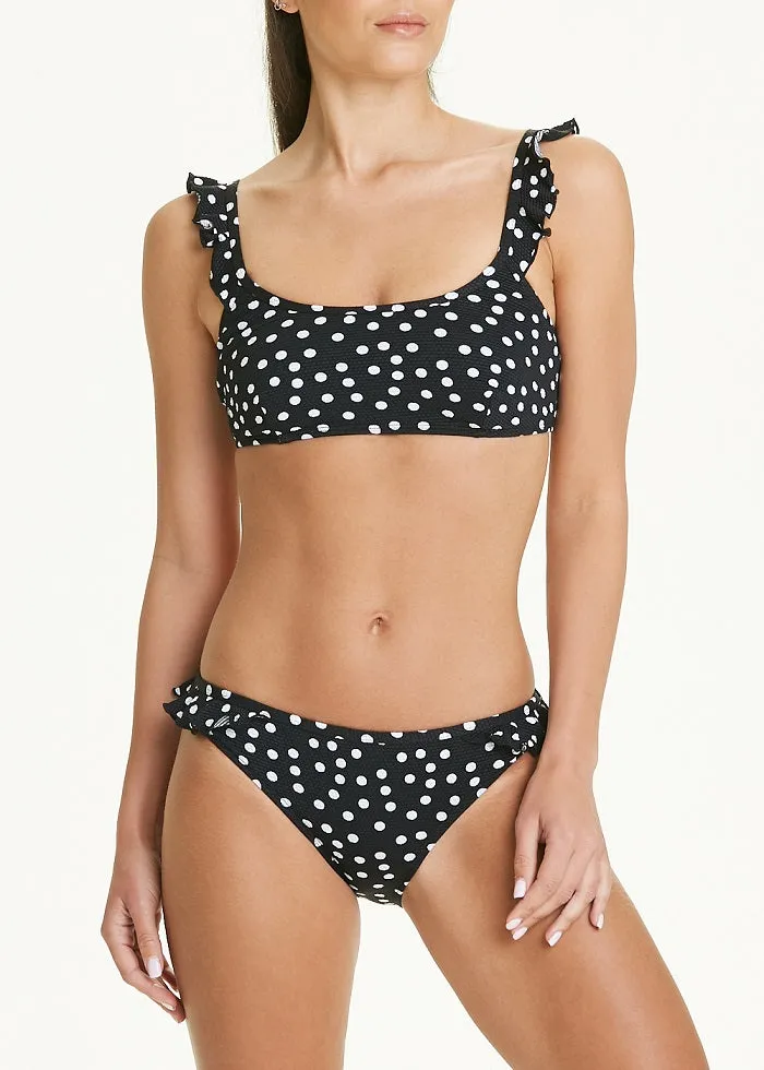 Frill Spot Bikini Bottoms
