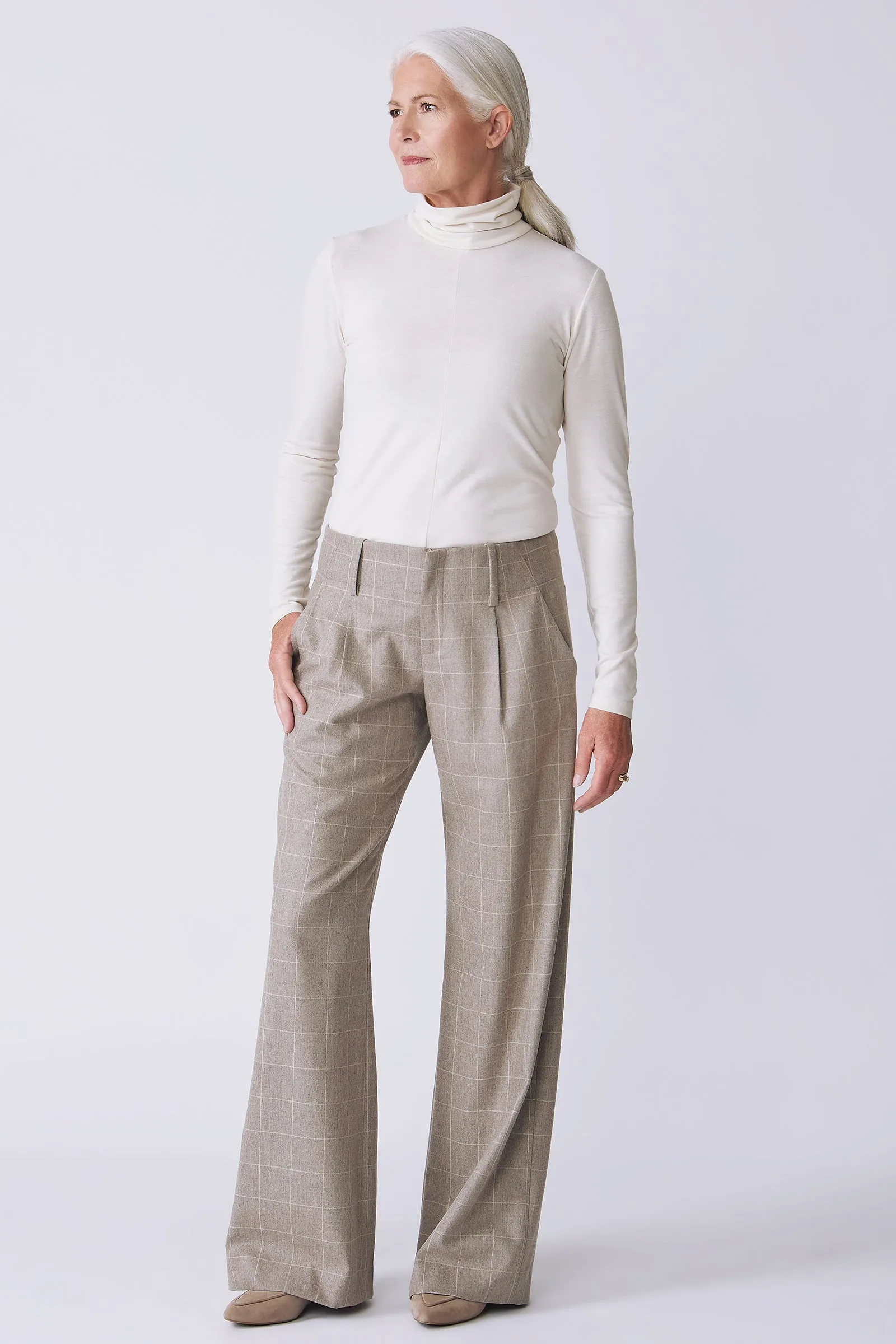 Gabby Trouser - Windowpane