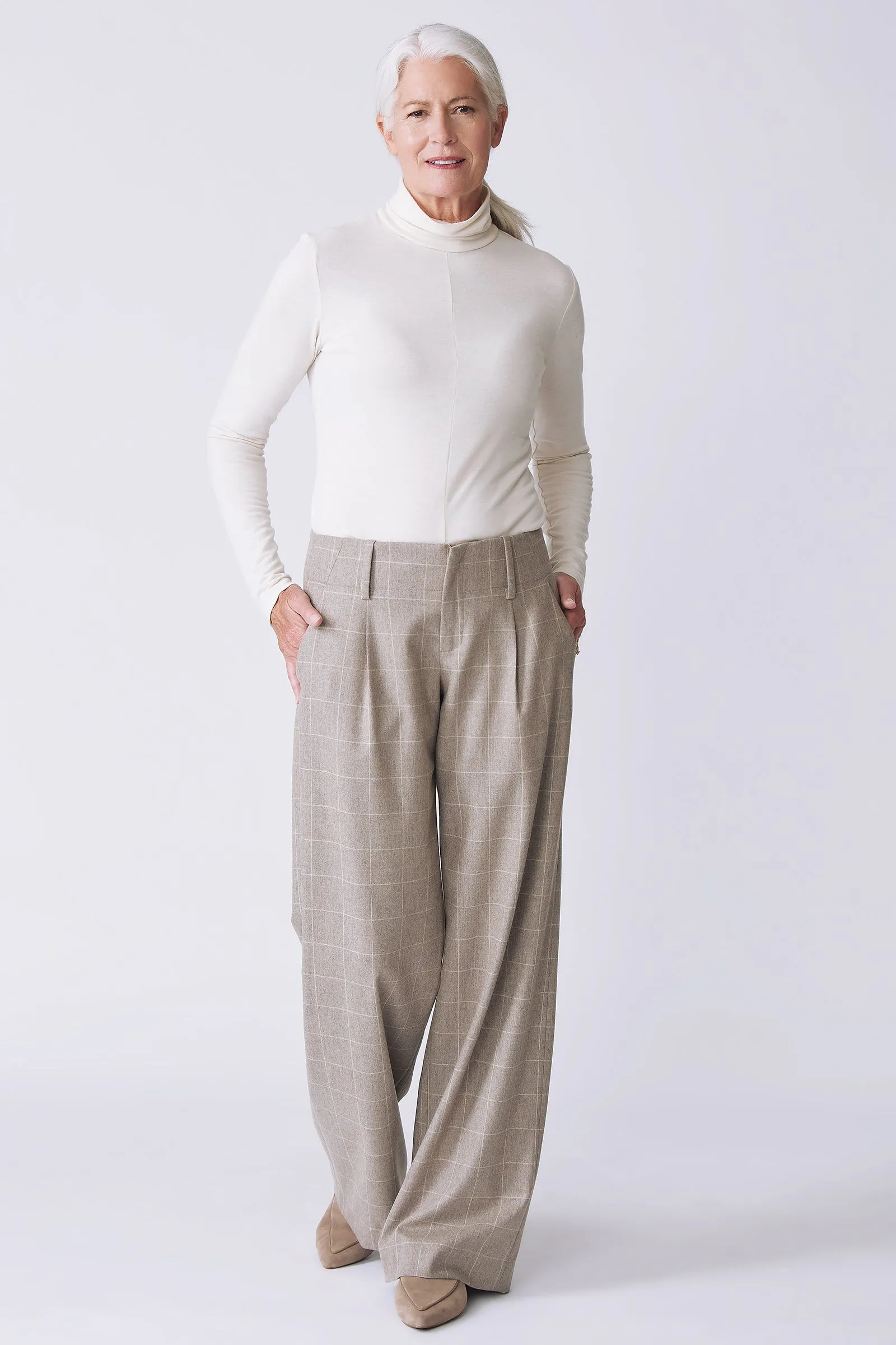 Gabby Trouser - Windowpane