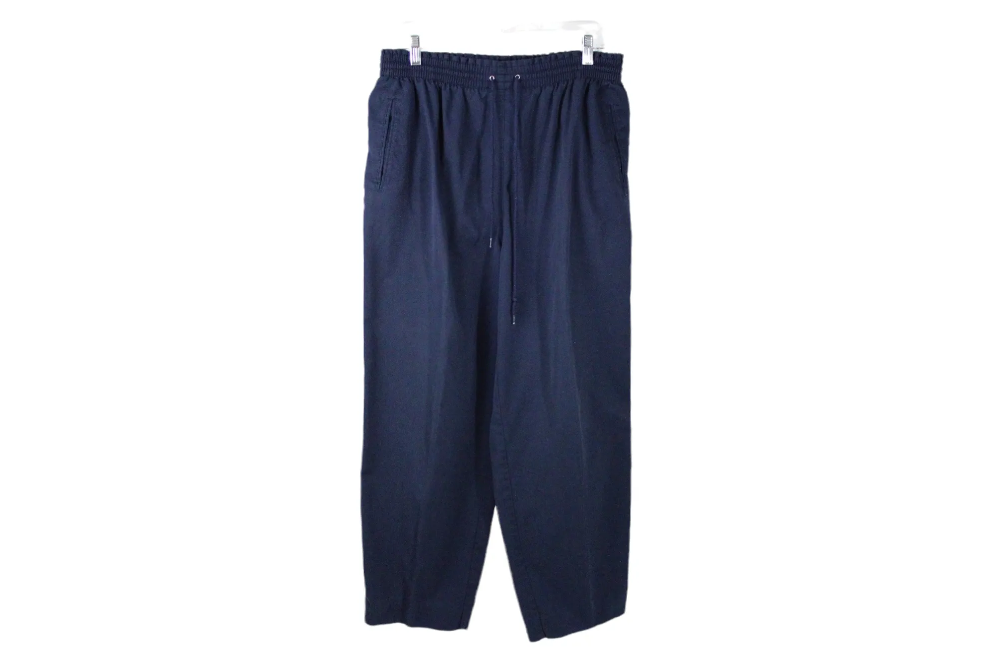 Hasting & Smith Navy Paperbag Pant | 14