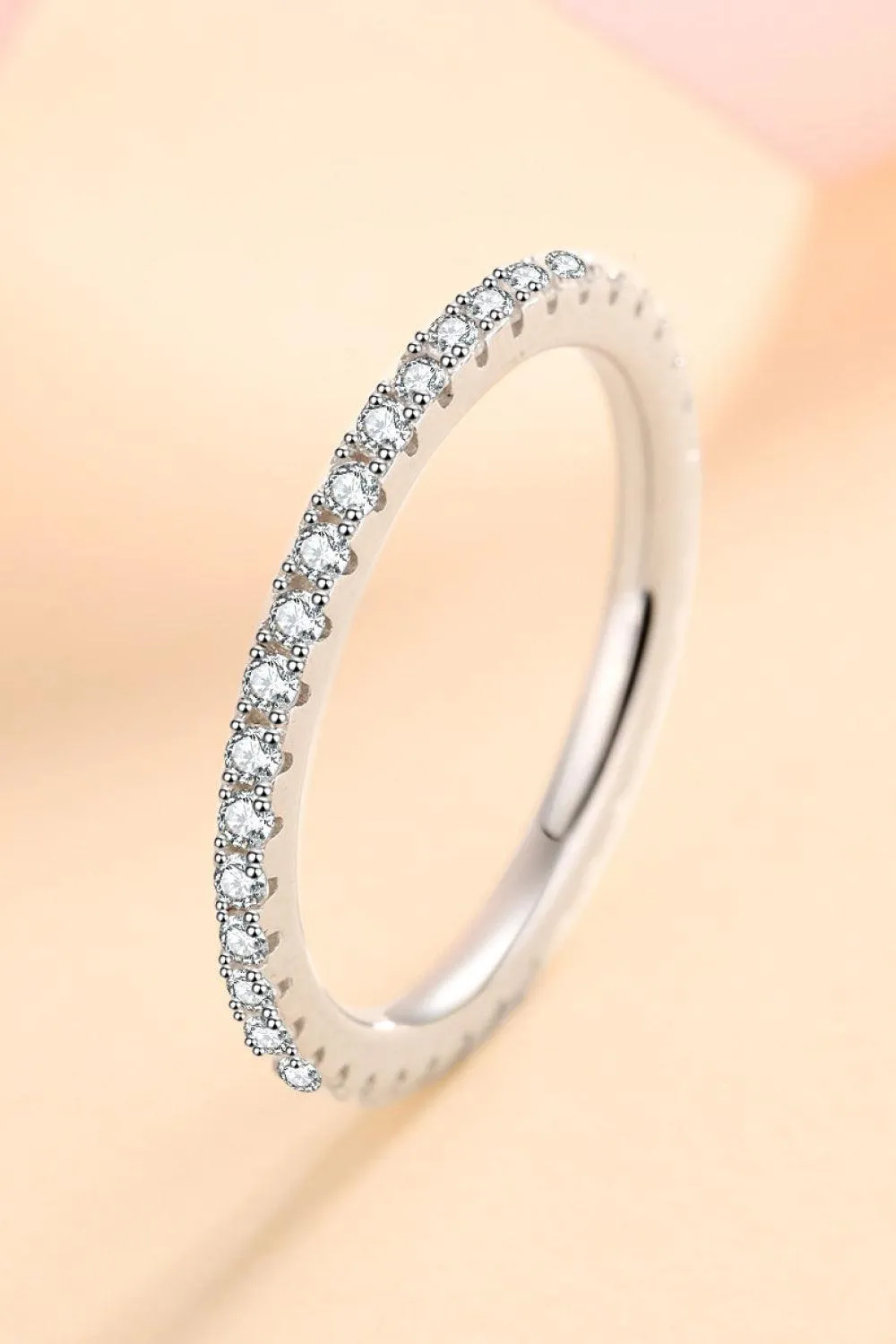 Hazel Blues® | Curious Time 925 Sterling Silver Moissanite Ring