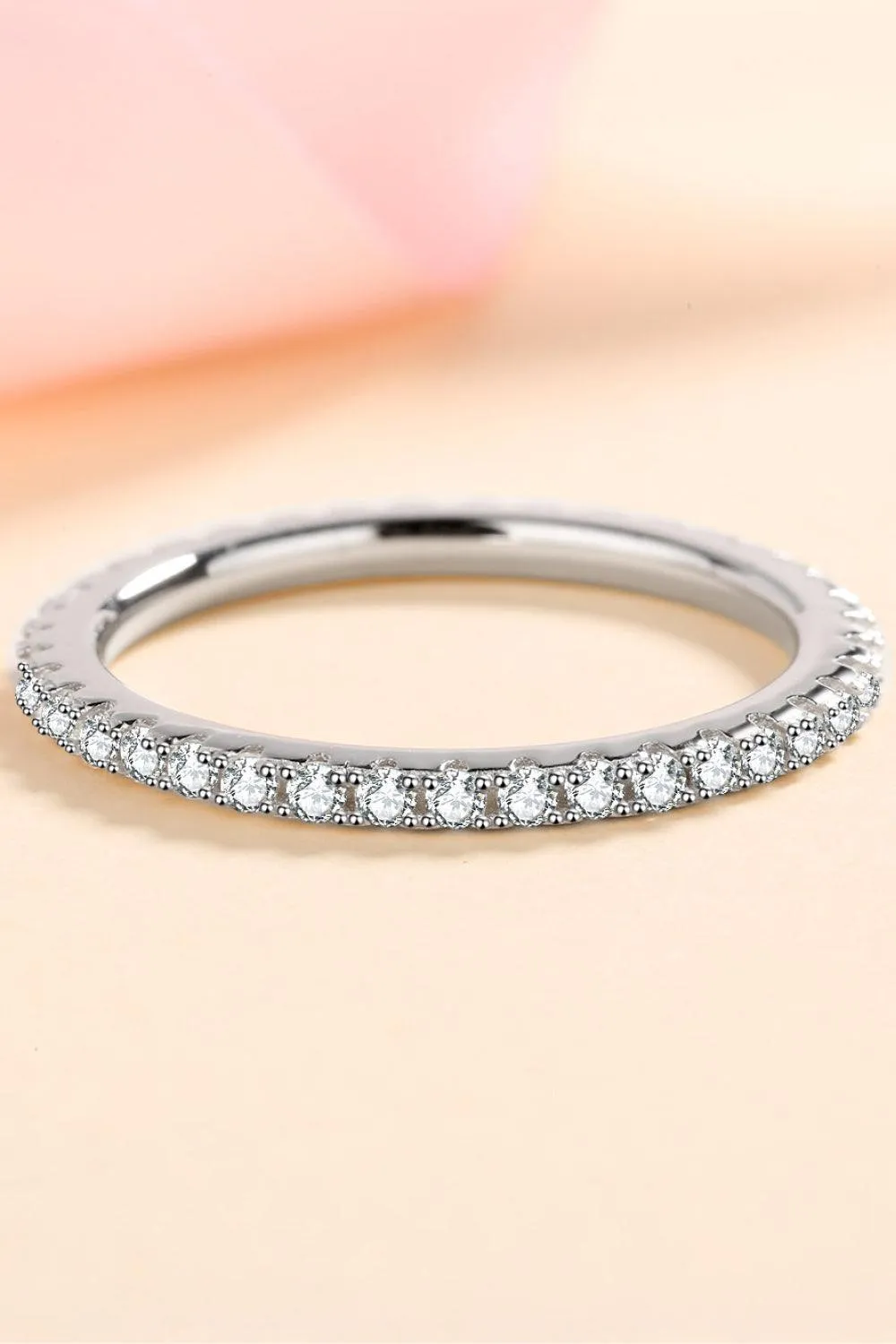 Hazel Blues® | Curious Time 925 Sterling Silver Moissanite Ring