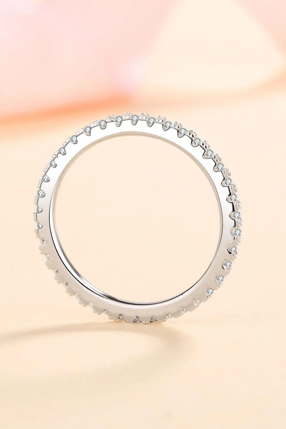 Hazel Blues® | Curious Time 925 Sterling Silver Moissanite Ring