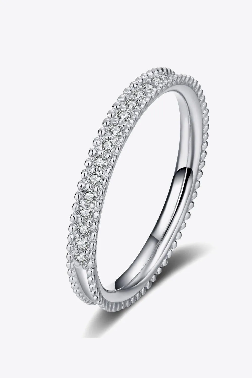 Hazel Blues® | Drop Everything Now Moissanite Ring