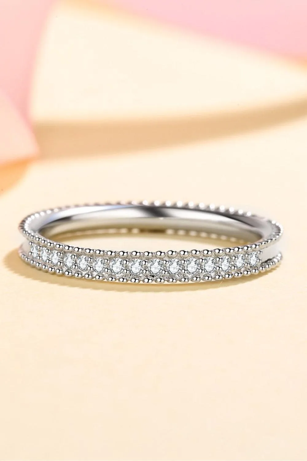 Hazel Blues® | Drop Everything Now Moissanite Ring