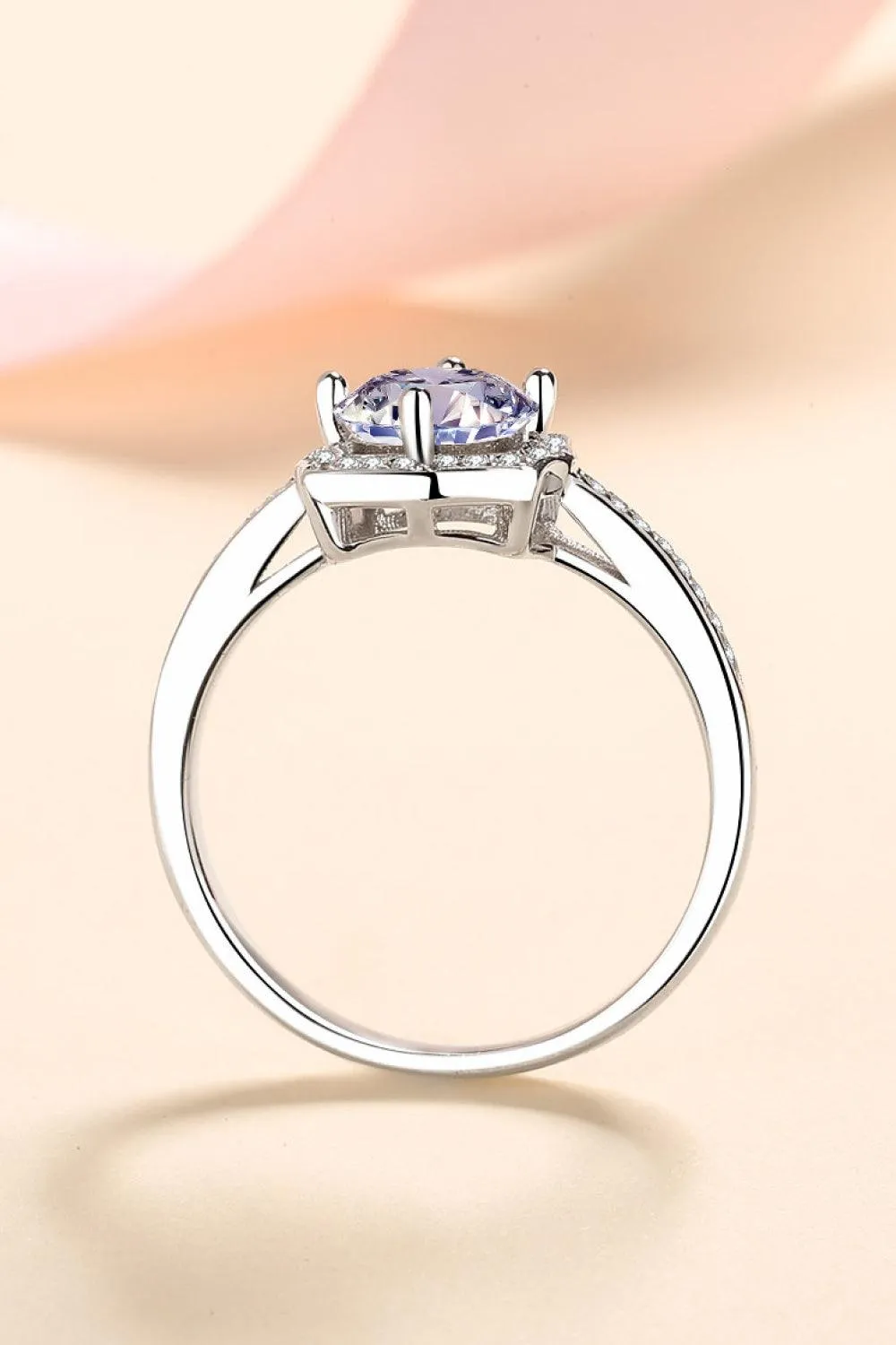 Hazel Blues® | Embrace The Joy 1 Carat Moissanite Ring