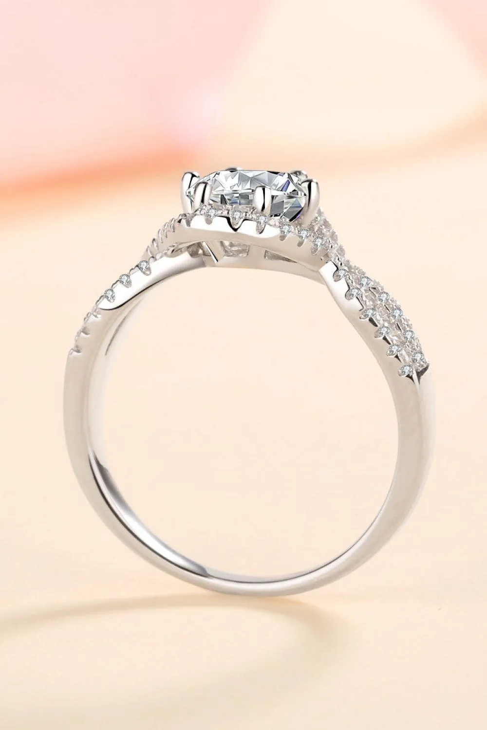 Hazel Blues® | Feel The Joy 925 Sterling Silver Moissanite Ring