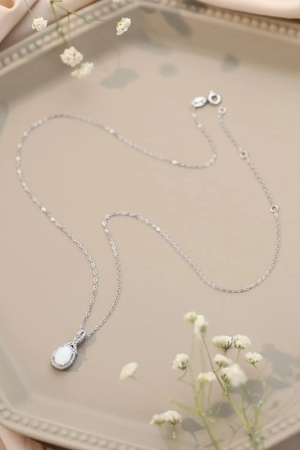 Hazel Blues® |  Feeling My Best Opal Pendant Necklace