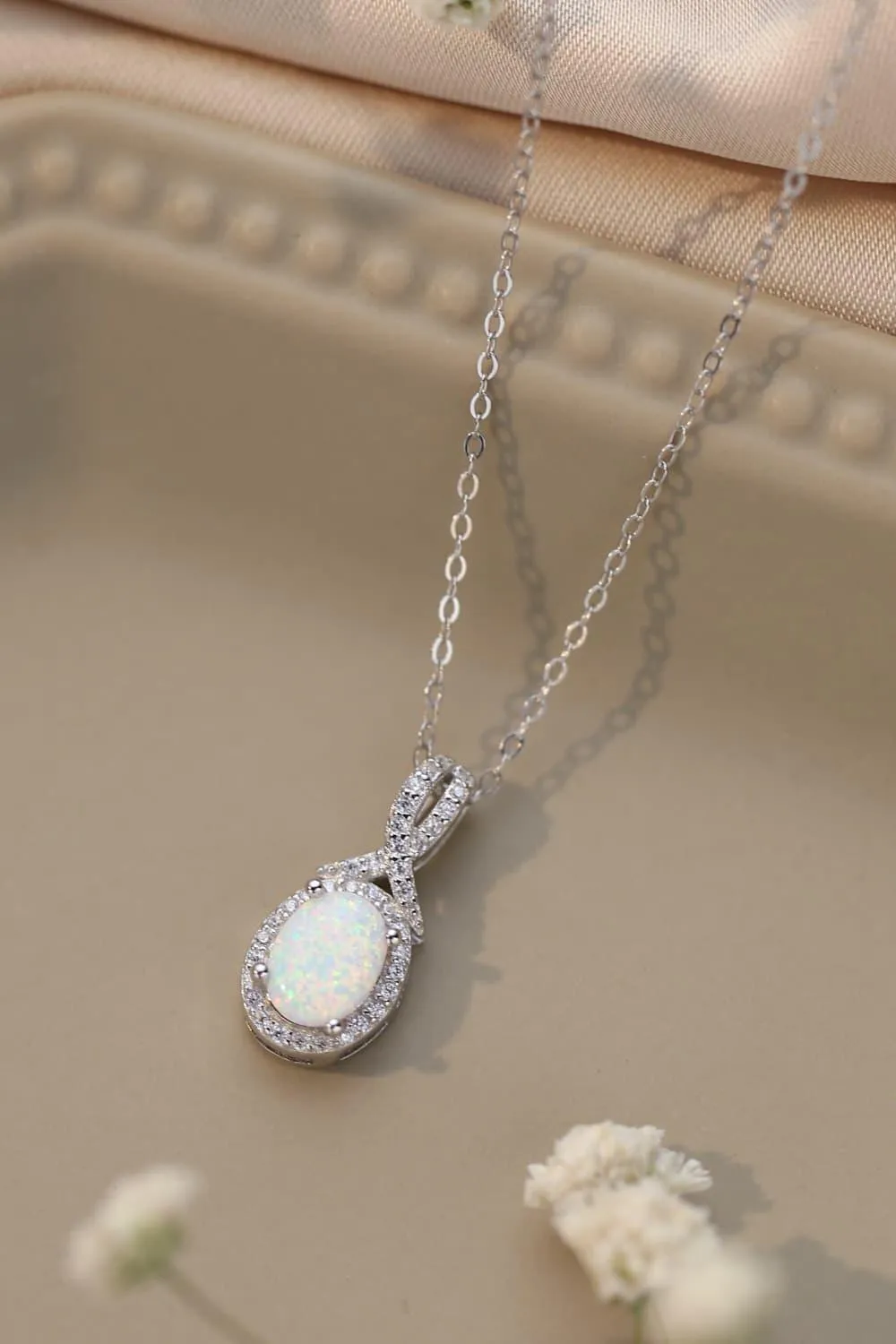 Hazel Blues® |  Feeling My Best Opal Pendant Necklace