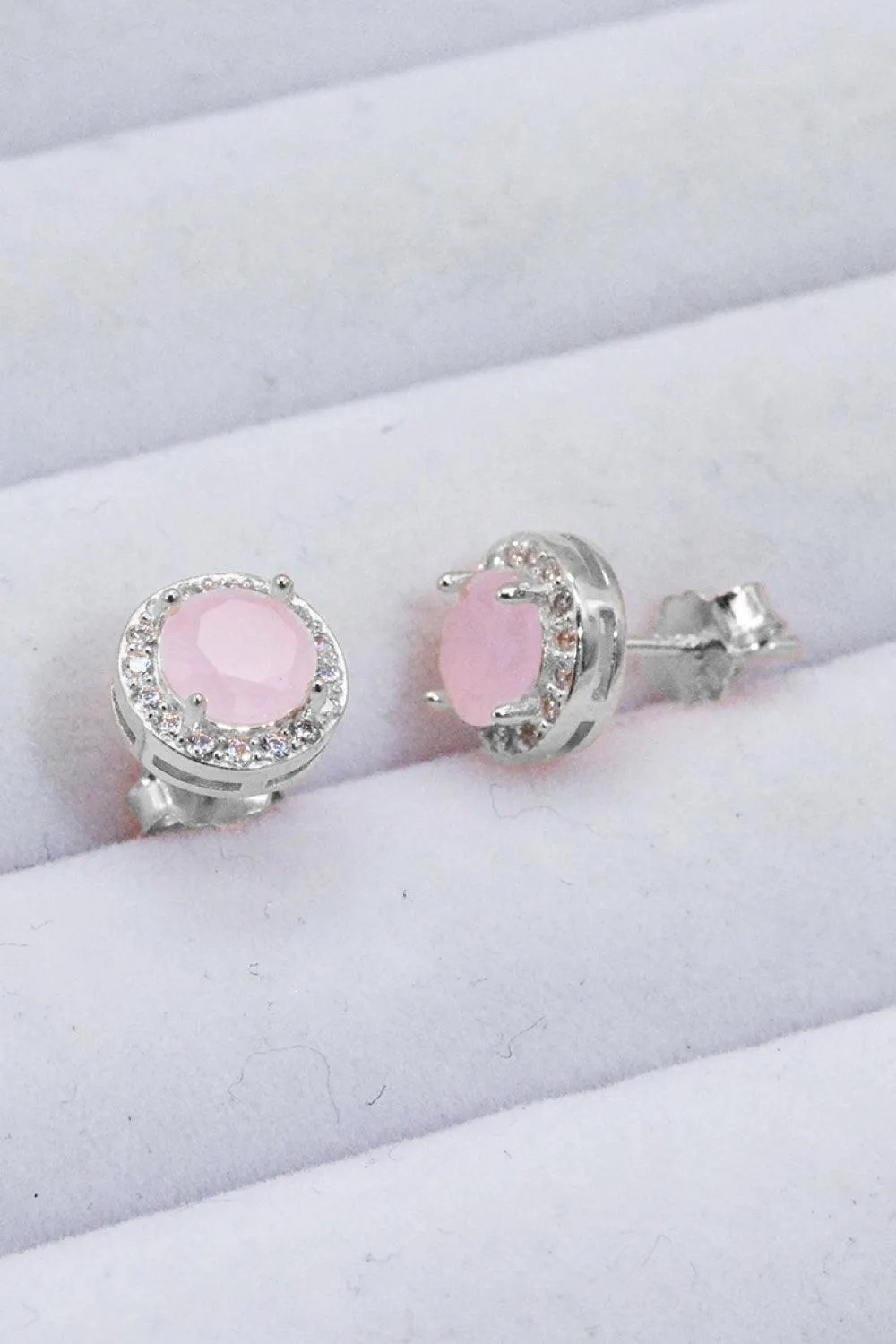 Hazel Blues® | Give It To You 925 Sterling Silver Quartz Earrings