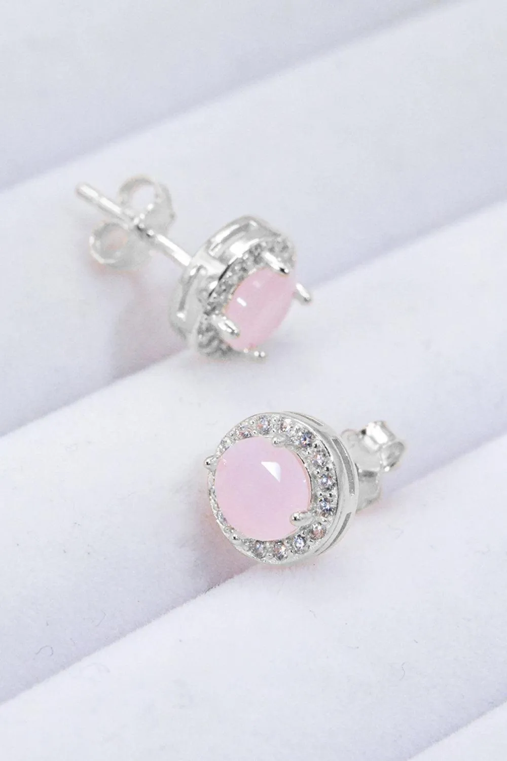 Hazel Blues® | Give It To You 925 Sterling Silver Quartz Earrings