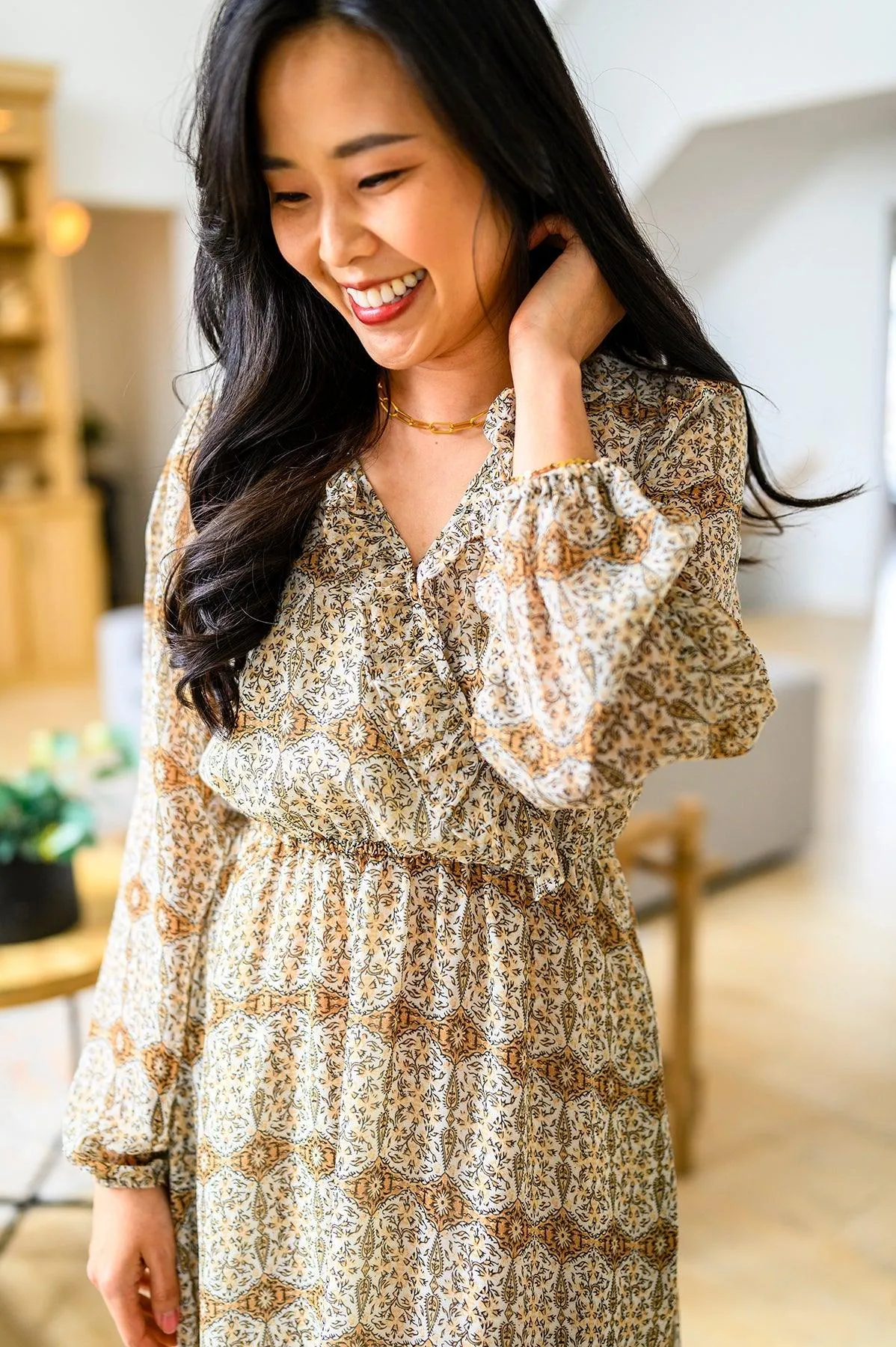 Hazel Blues® |  Surreal Years Maxi Dress
