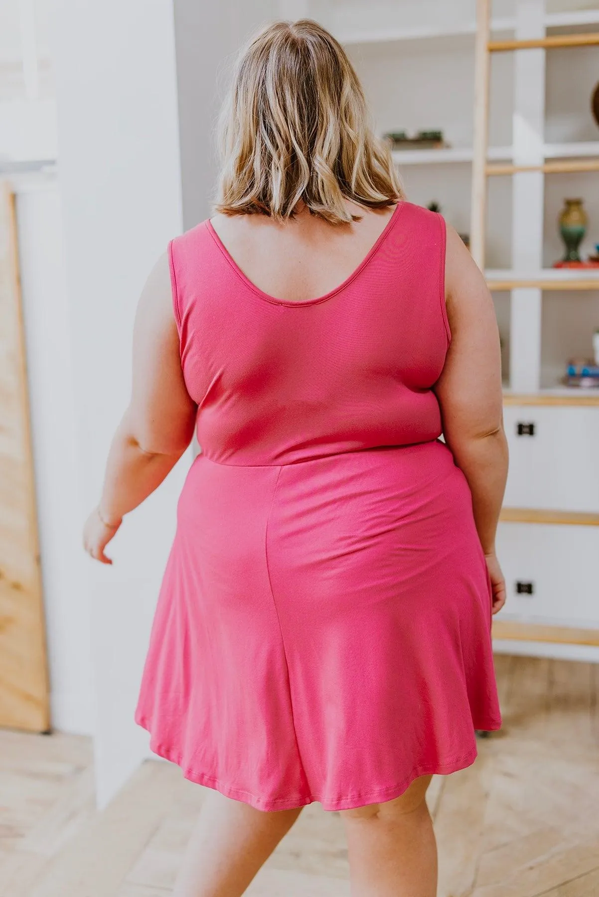 Hazel Blues® | Think Pink Sleeveless Skort Dress