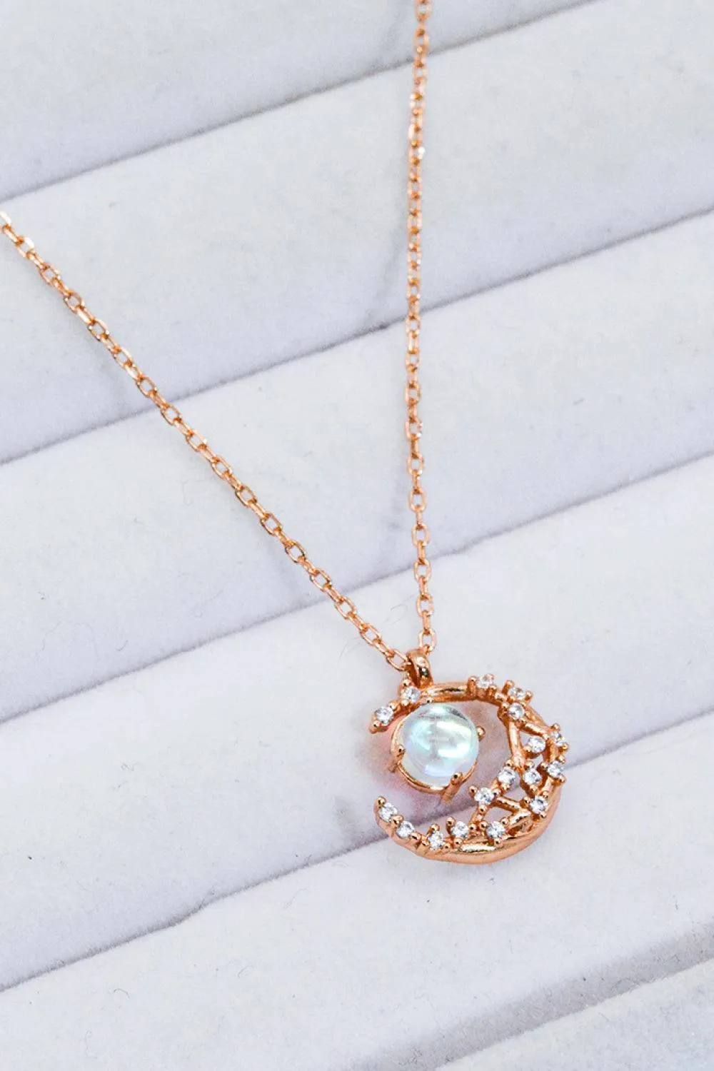 Hazel Blues® | Where It All Began Moonstone Necklace