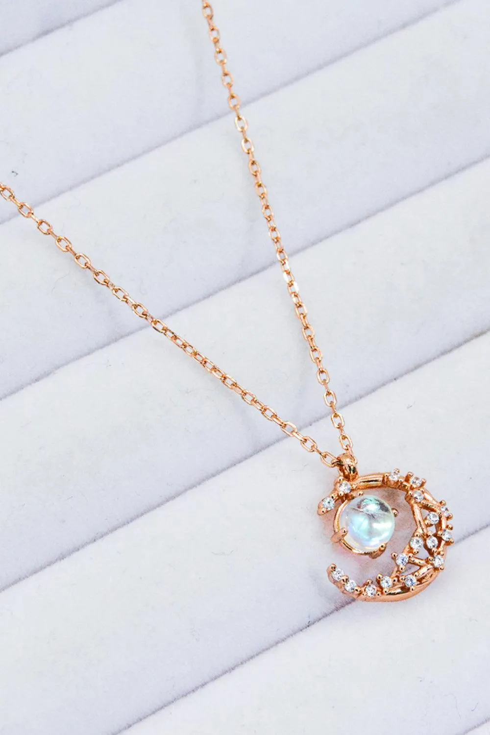 Hazel Blues® | Where It All Began Moonstone Necklace