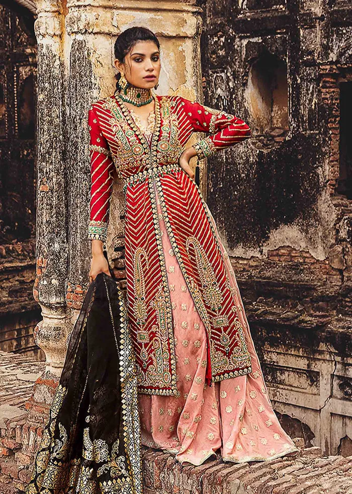 Heavy Red Wedding Salwar Kameez for Indian Wedding Dress