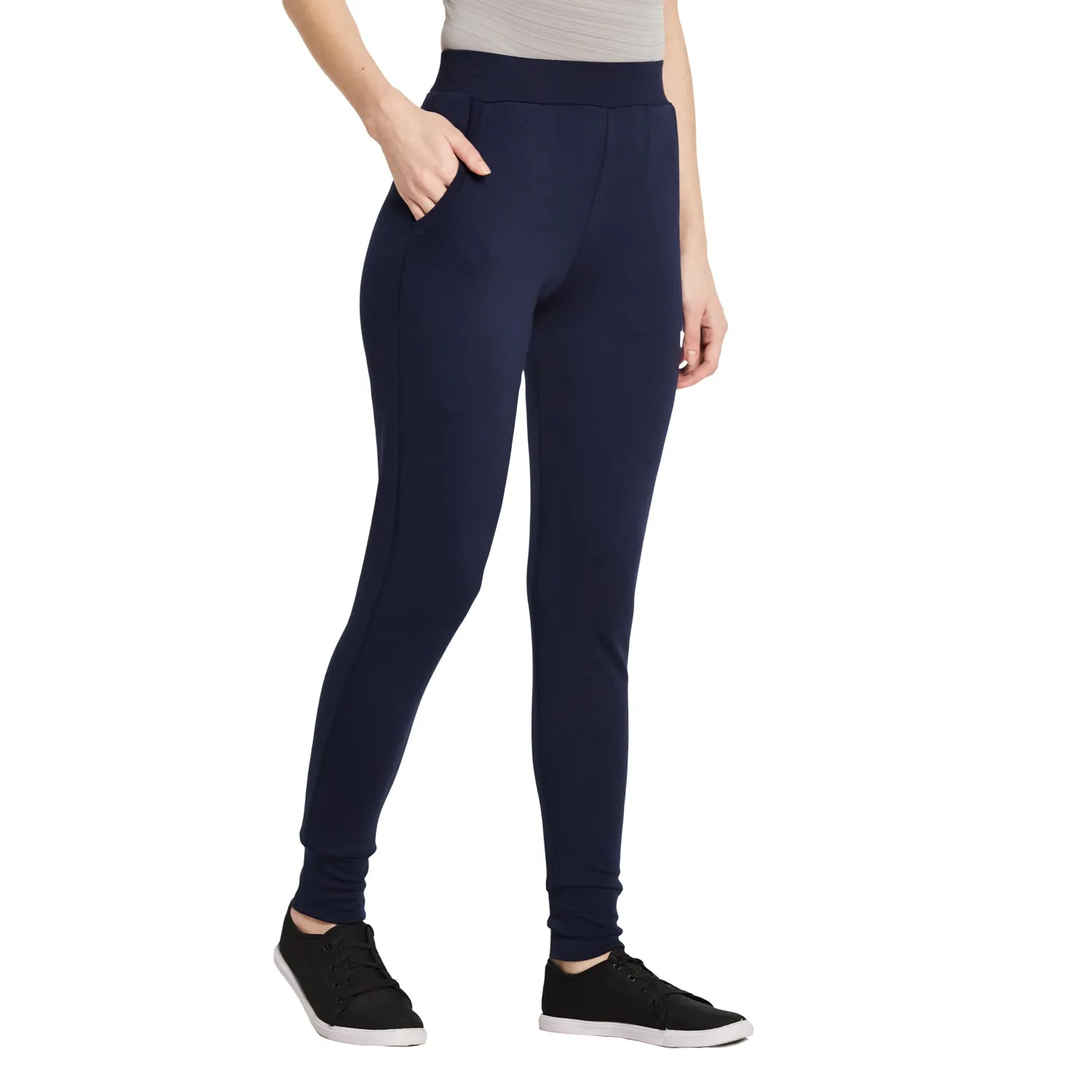 HIGH RISE SLIM FIT TROUSER