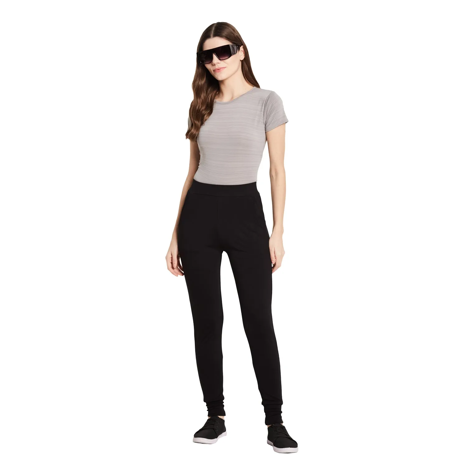 HIGH RISE SLIM FIT TROUSER