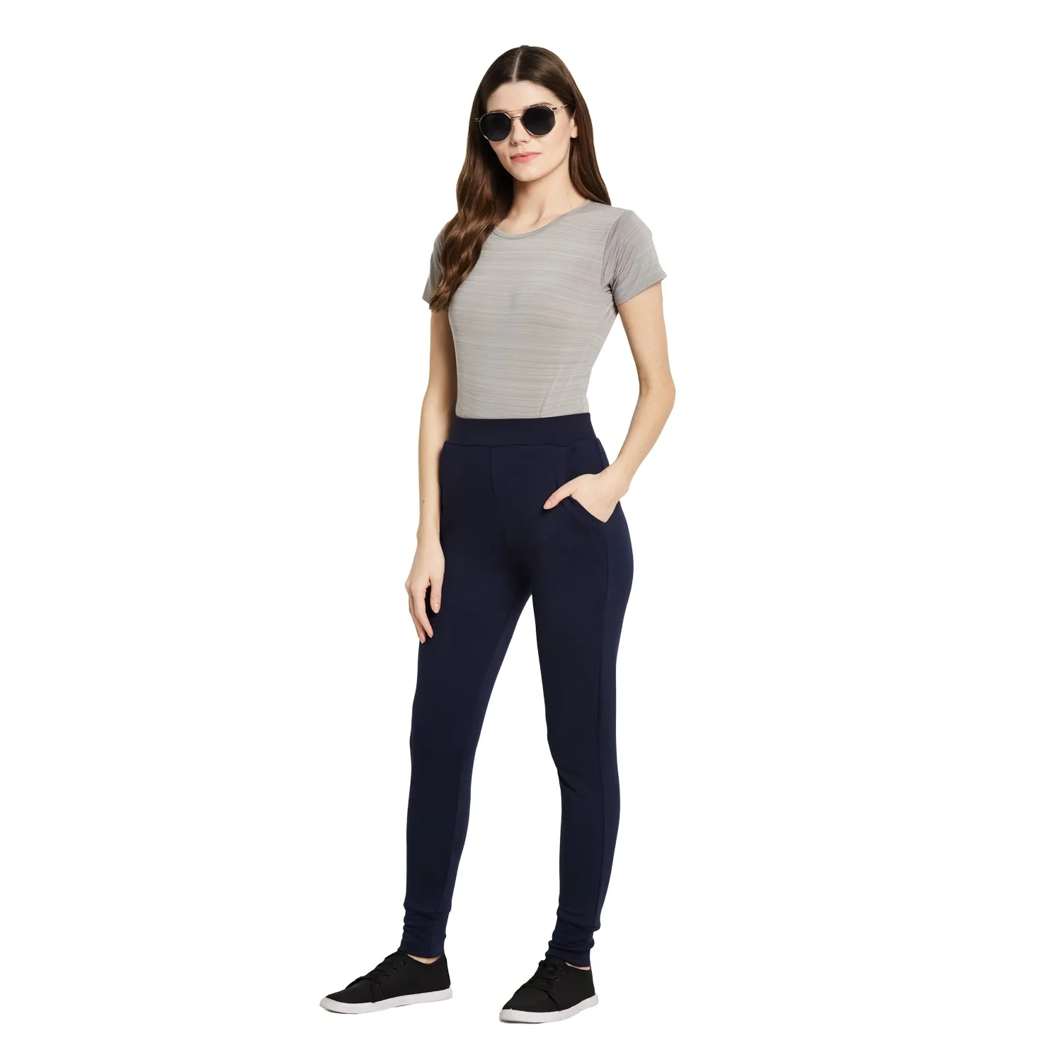 HIGH RISE SLIM FIT TROUSER